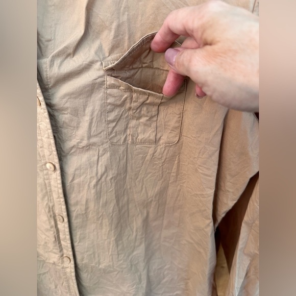 Josephine Chaus Button Up Military Style Top Size 16 - Picture 7 of 12